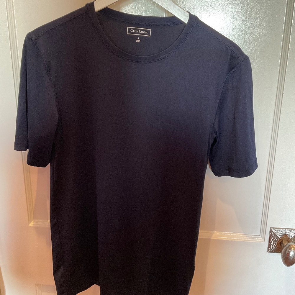 Mens Clubroom Navy rashguard top, S